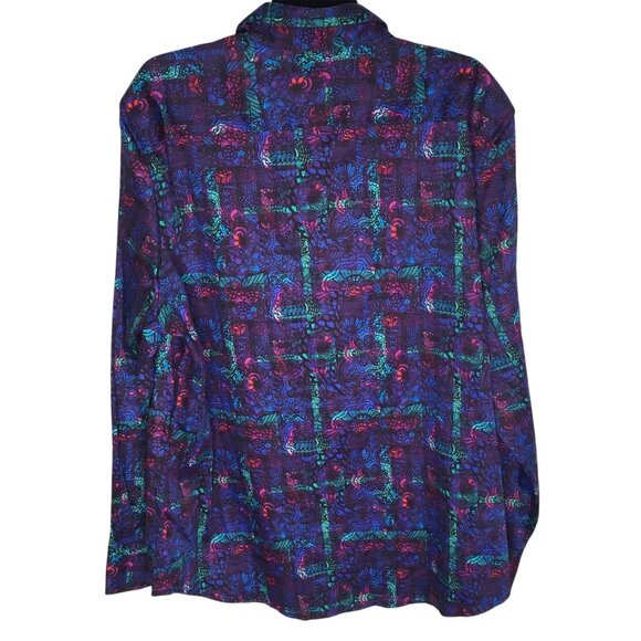 Robert Graham Shirt Mens 2XL Multi Hardrock Classic Fit Button Front Abstract - Picture 13 of 16